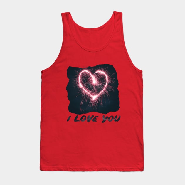 i love you Tank Top by ahnoun